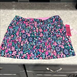 Lilly Pulitzer Luxletic Women's Pink and Blue Skirt
